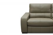 Sofá de couro elétrico - Confort de 2,10 m com dois lugares