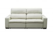 Sofá de couro - Ideale de 2,20 m com dois assentos de 0,90 cm
